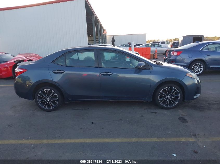 2015 Toyota Corolla S Plus VIN: 2T1BURHE7FC453693 Lot: 38347934