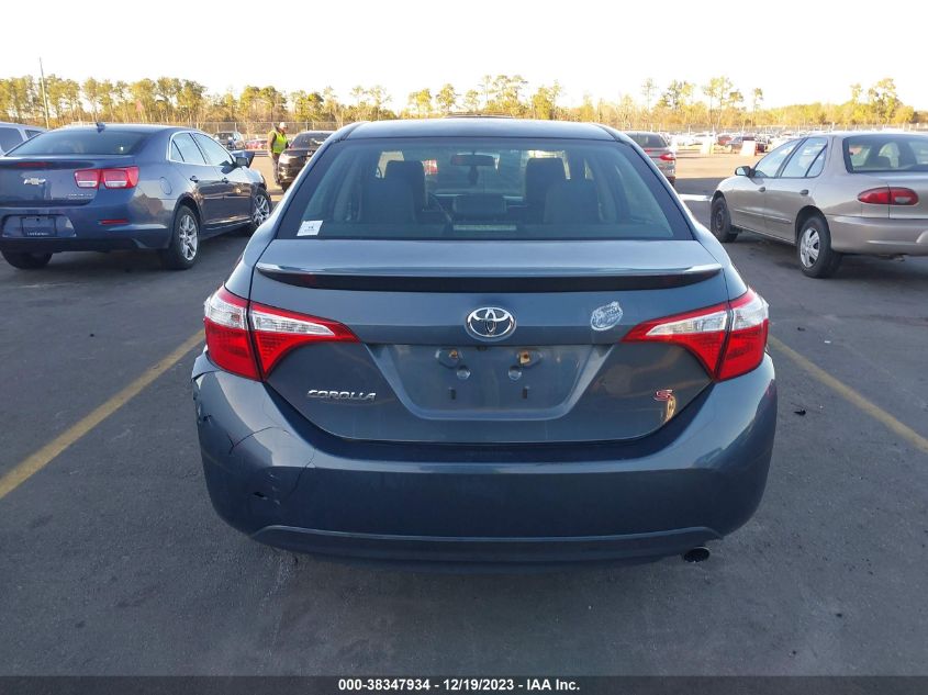 2015 Toyota Corolla S Plus VIN: 2T1BURHE7FC453693 Lot: 38347934