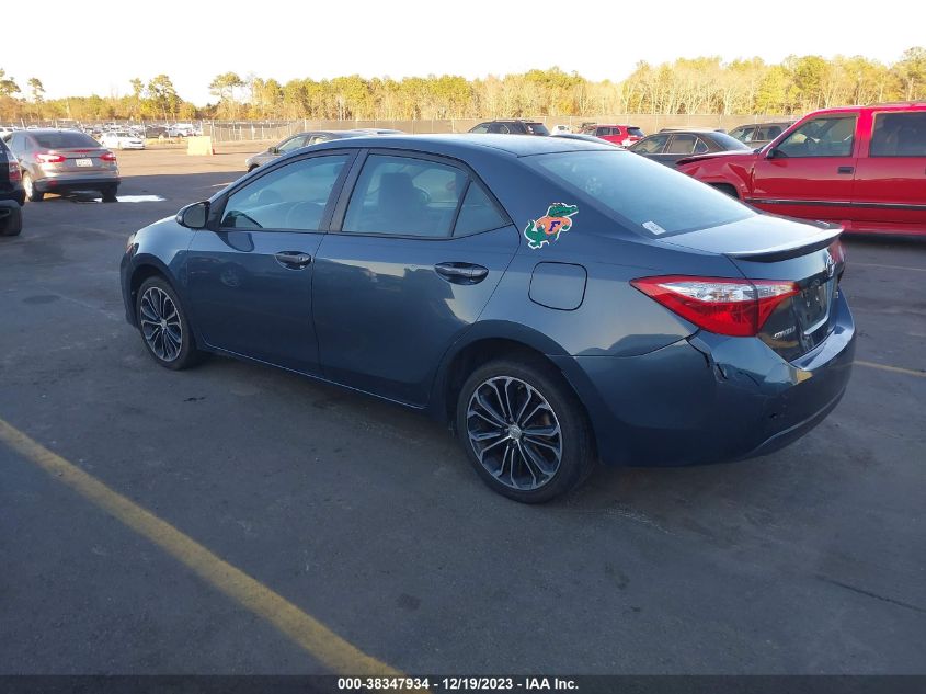 2015 Toyota Corolla S Plus VIN: 2T1BURHE7FC453693 Lot: 38347934