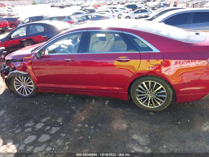 2019 Lincoln Mkz Standard VIN: 3LN6L5A92KR629186 Lot: 38348044