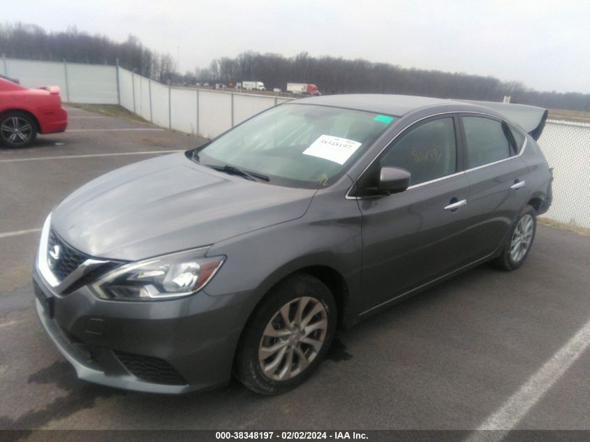 VIN 3N1AB7AP8KY280233 2019 Nissan Sentra, SV no.2