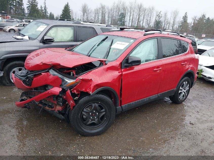 2017 Toyota Rav4 Le VIN: 2T3BFREV9HW574121 Lot: 38348487