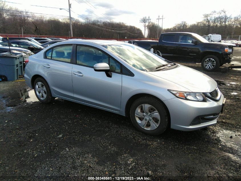 2HGFB2F53FH508245 2015 Honda Civic Lx