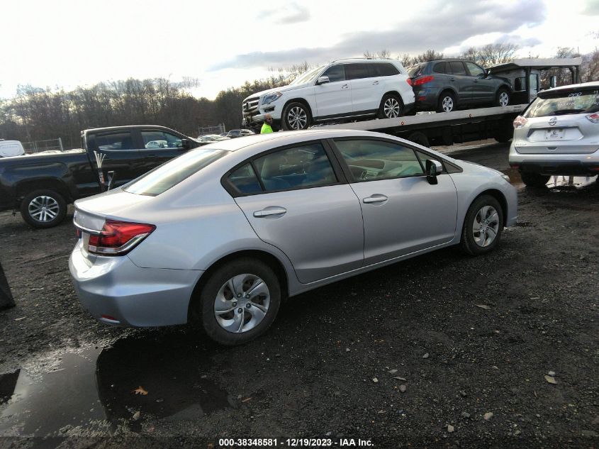 2HGFB2F53FH508245 2015 Honda Civic Lx