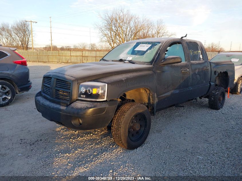 2005 Dodge Dakota Slt VIN: 1D7HW48N65S279092 Lot: 38348759