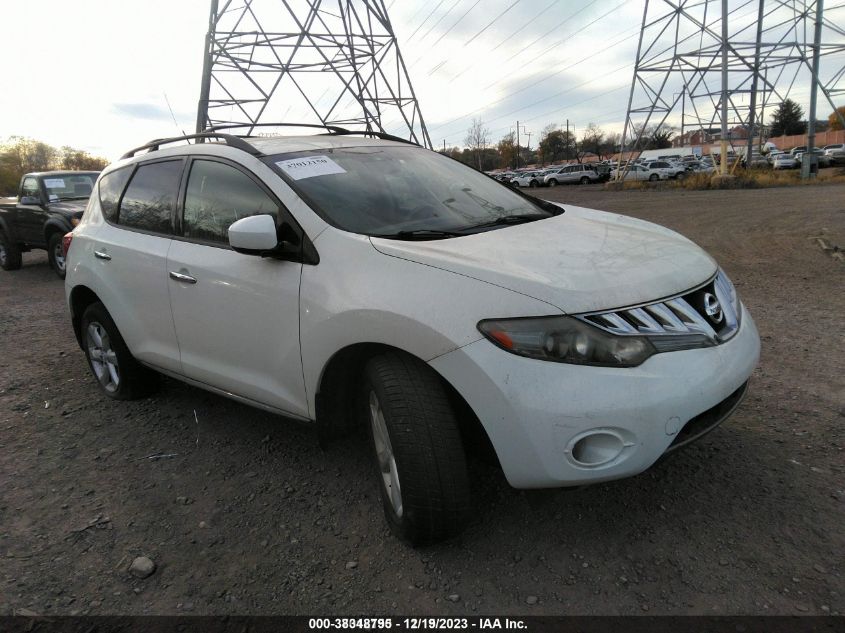 2009 Nissan Murano Sl VIN: JN8AZ18U69W005287 Lot: 38348795