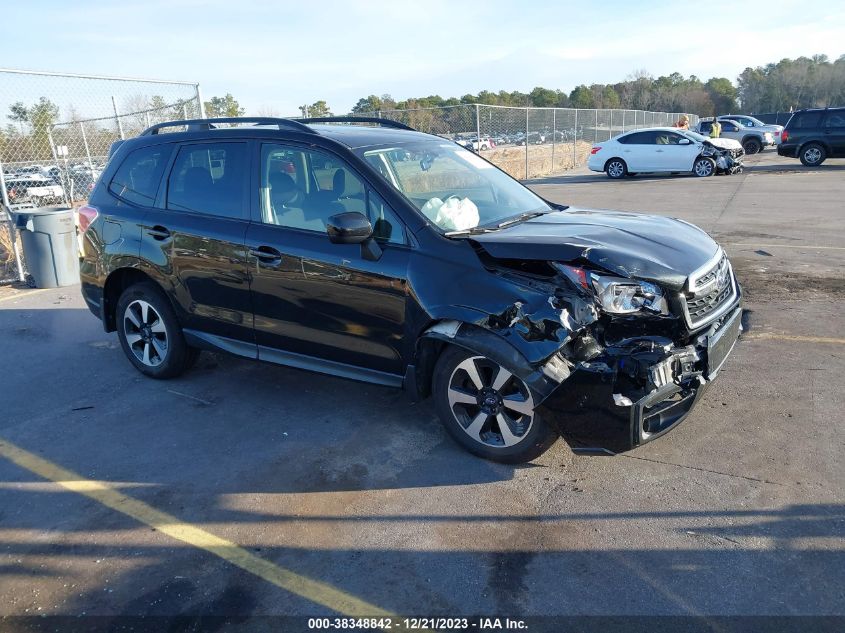 2018 Subaru Forester 2.5I Premium VIN: JF2SJADC4JH489734 Lot: 38348842