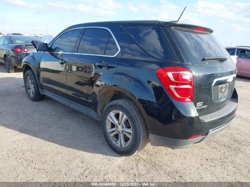 2GNALBEK6H1510829 2017 Chevrolet Equinox Ls