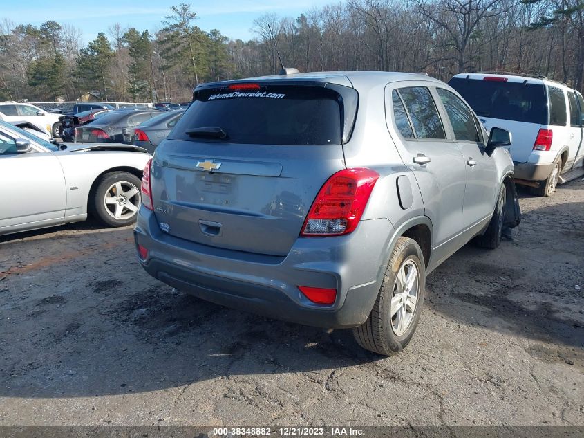 2020 Chevrolet Trax Fwd Ls VIN: 3GNCJKSB0LL149320 Lot: 38348882