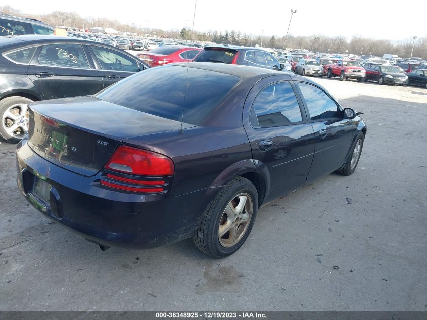 2004 Dodge Stratus Sxt VIN: 1B3EL46R94N395235 Lot: 38348925