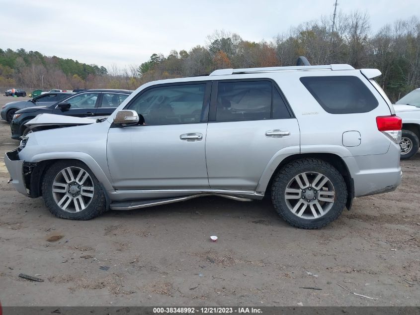 2011 Toyota 4Runner Limited V6 VIN: JTEBU5JR4B5065796 Lot: 38348992