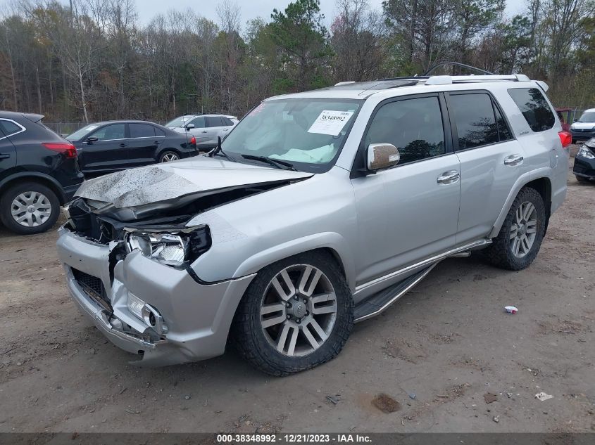 2011 Toyota 4Runner Limited V6 VIN: JTEBU5JR4B5065796 Lot: 38348992