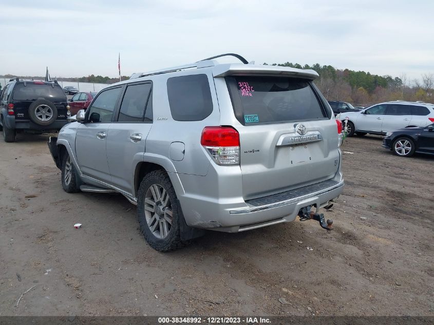 2011 Toyota 4Runner Limited V6 VIN: JTEBU5JR4B5065796 Lot: 38348992