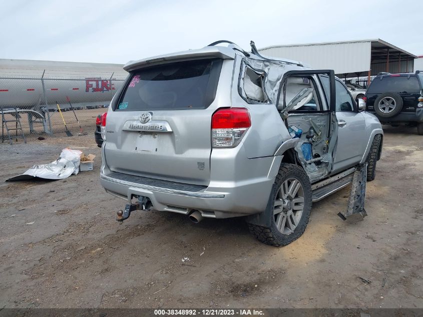 2011 Toyota 4Runner Limited V6 VIN: JTEBU5JR4B5065796 Lot: 38348992