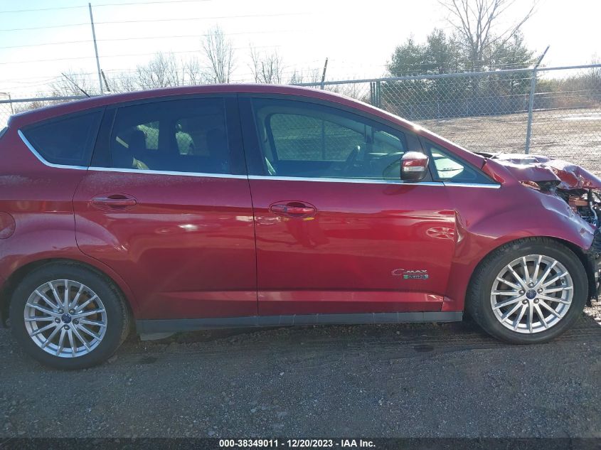 2014 Ford C-Max Energi Sel VIN: 1FADP5CUXEL501241 Lot: 38349011