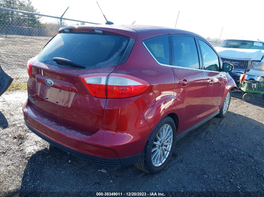 2014 Ford C-Max Energi Sel VIN: 1FADP5CUXEL501241 Lot: 38349011