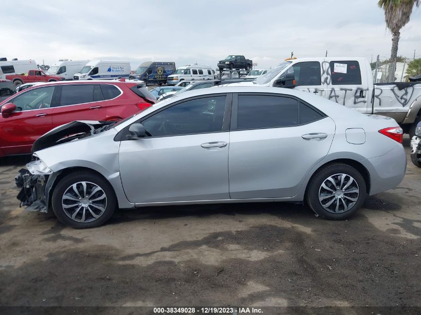 2016 Toyota Corolla Le VIN: 5YFBURHE0GP548372 Lot: 38349028