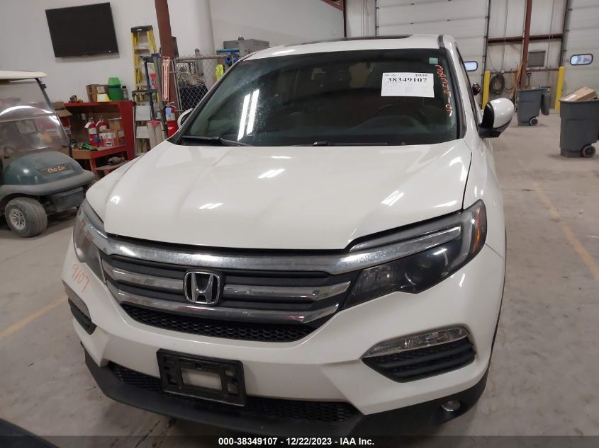5FNYF6H55GB057424 2016 Honda Pilot Ex-L