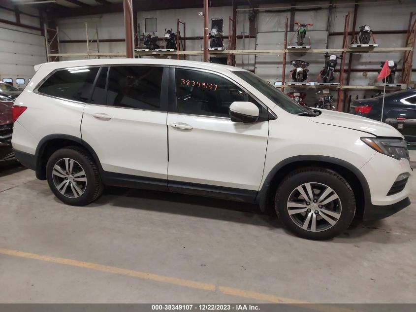 5FNYF6H55GB057424 2016 Honda Pilot Ex-L