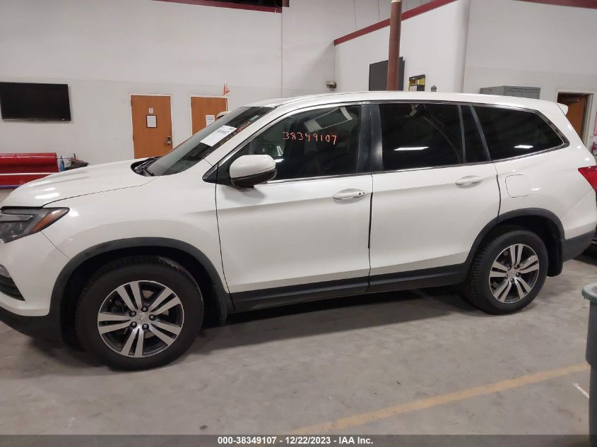 5FNYF6H55GB057424 2016 Honda Pilot Ex-L