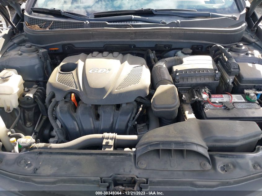 2014 Hyundai Sonata Gls VIN: 5NPEB4AC0EH843142 Lot: 38349364