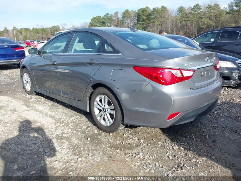 2014 Hyundai Sonata Gls VIN: 5NPEB4AC0EH843142 Lot: 38349364