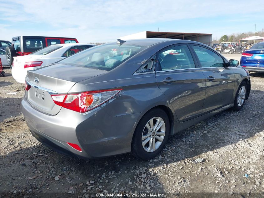 2014 Hyundai Sonata Gls VIN: 5NPEB4AC0EH843142 Lot: 38349364