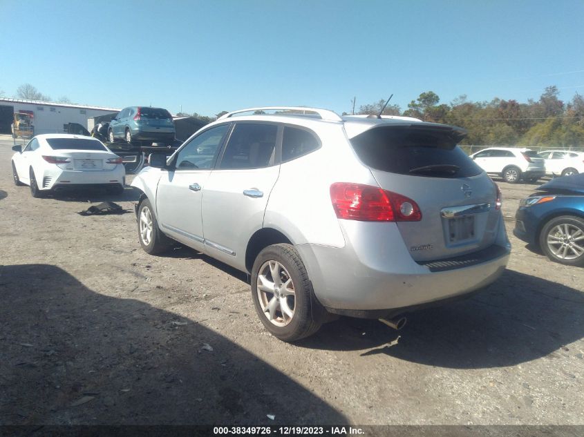 2011 Nissan Rogue Sv VIN: JN8AS5MT0BW569273 Lot: 38349726