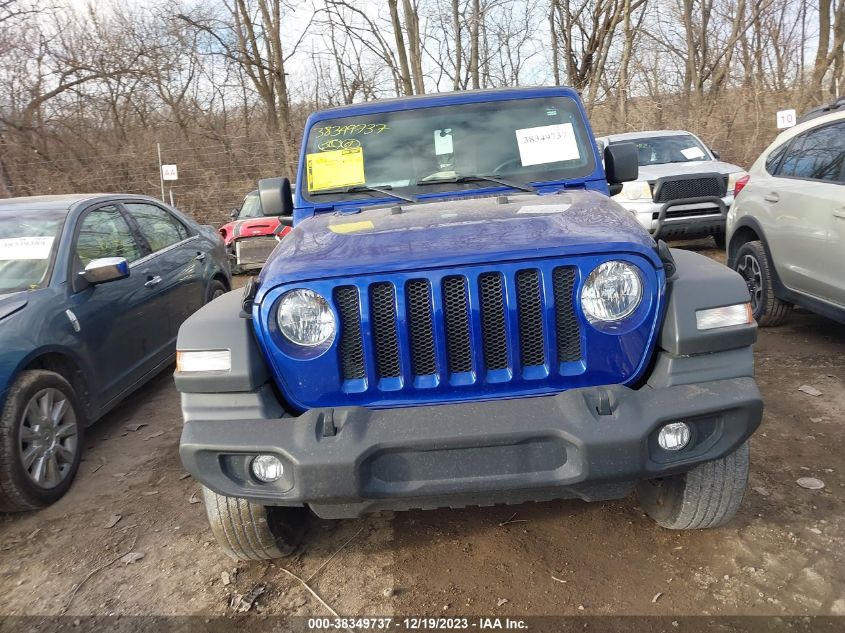 2018 Jeep Wrangler Unlimited Sport 4X4 VIN: 1C4HJXDG9JW273601 Lot: 38349737