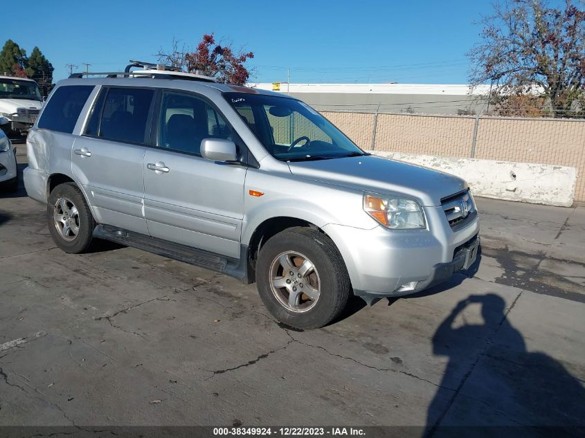 2006 Honda Pilot Ex-L VIN: 5FNYF28536B013297 Lot: 38349924