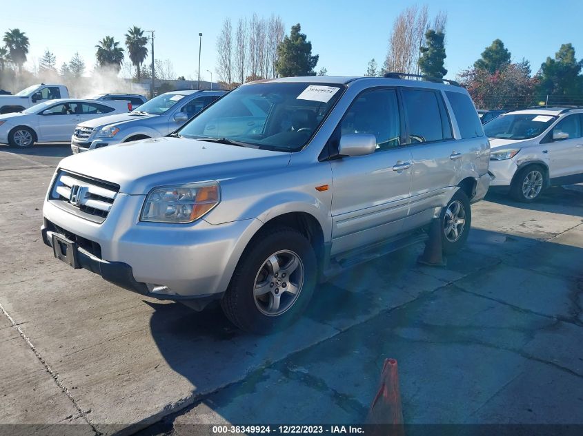 2006 Honda Pilot Ex-L VIN: 5FNYF28536B013297 Lot: 38349924