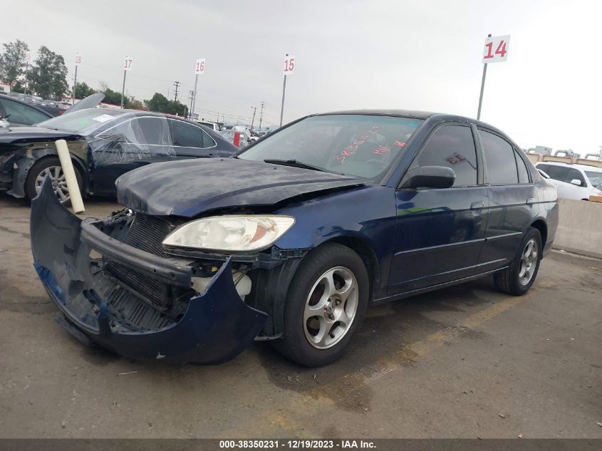 JHMES16575S007613 2005 Honda Civic Lx