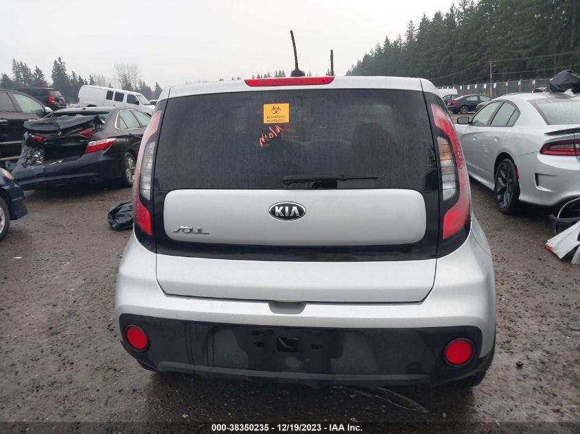 2017 Kia Soul VIN: KNDJN2A20H7437520 Lot: 38350235