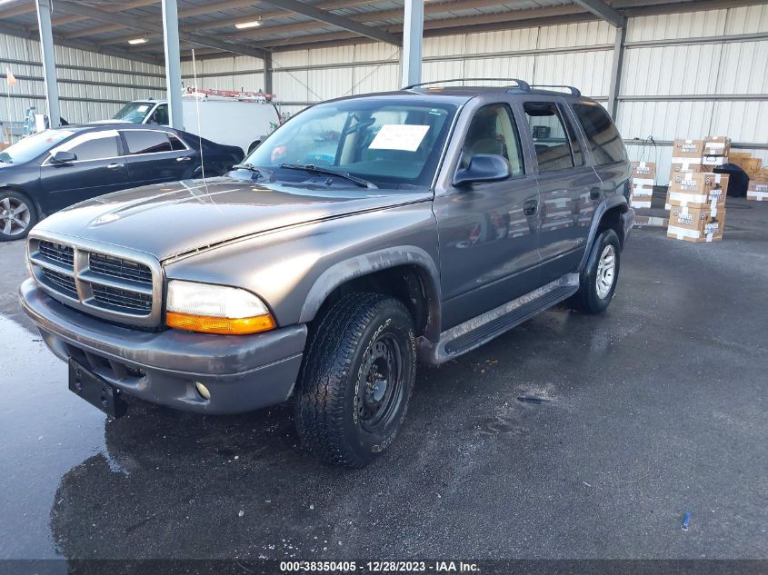 2003 Dodge Durango Sport/Sxt VIN: 1D4HS38N63F594385 Lot: 38350405