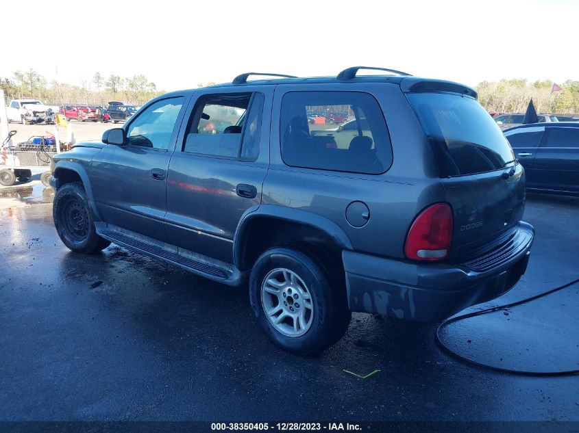 2003 Dodge Durango Sport/Sxt VIN: 1D4HS38N63F594385 Lot: 38350405