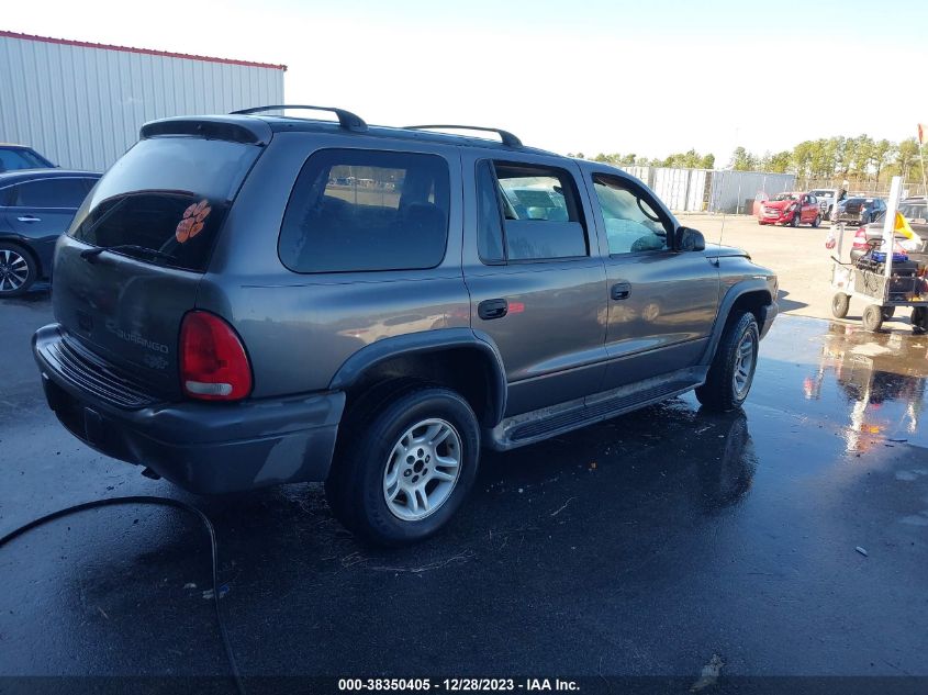 2003 Dodge Durango Sport/Sxt VIN: 1D4HS38N63F594385 Lot: 38350405