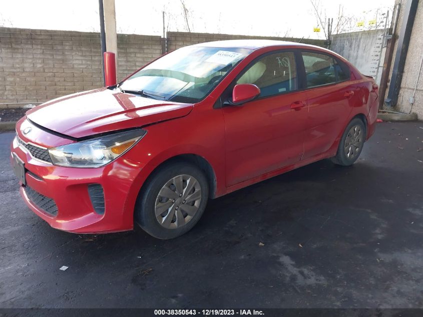 2019 Kia Rio S VIN: 3KPA24AB2KE200863 Lot: 38350543