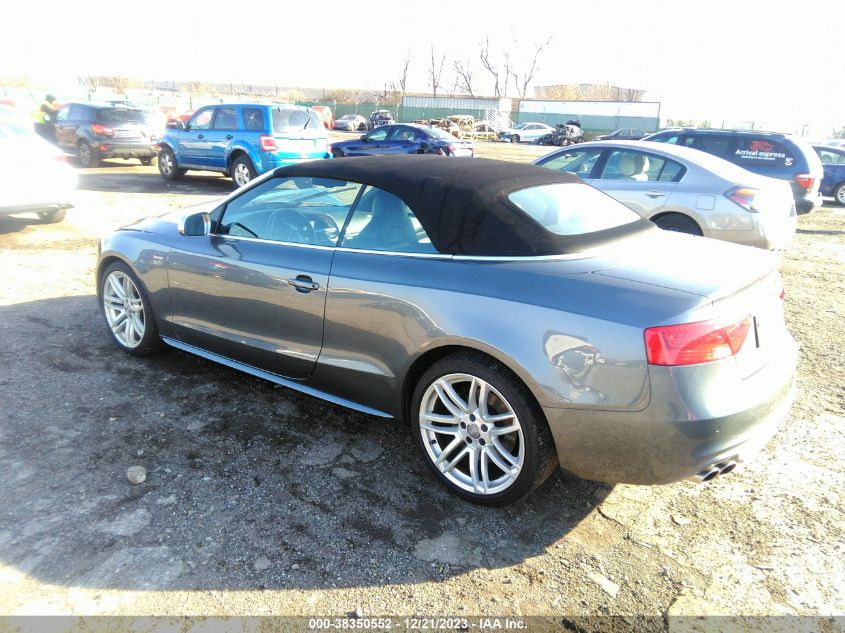 2015 Audi S5 3.0T Premium Plus VIN: WAUCGAFH1FN001680 Lot: 38350552