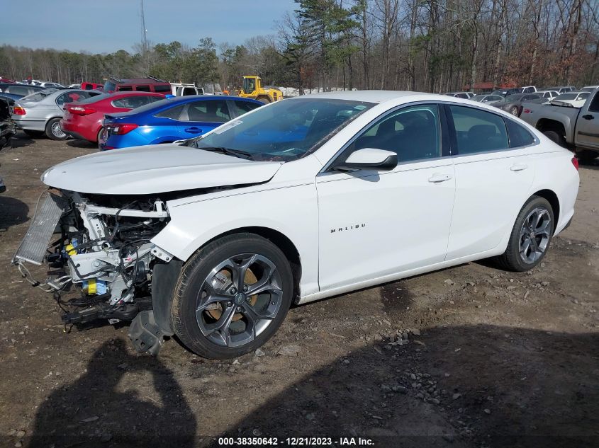 2021 Chevrolet Malibu Fwd Lt VIN: 1G1ZD5ST1MF021239 Lot: 38350642