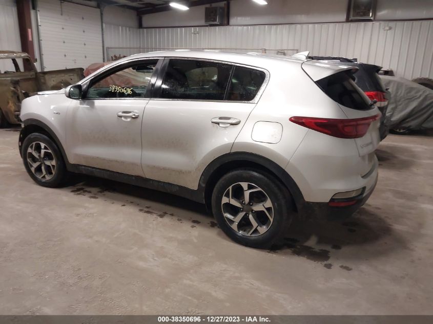 2020 Kia Sportage Lx VIN: KNDPMCAC8L7808878 Lot: 38350696