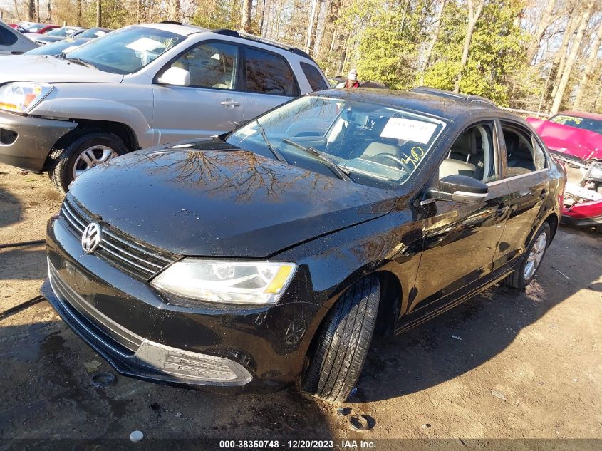 3VWDP7AJ9DM441915 2013 Volkswagen Jetta 2.5L Se