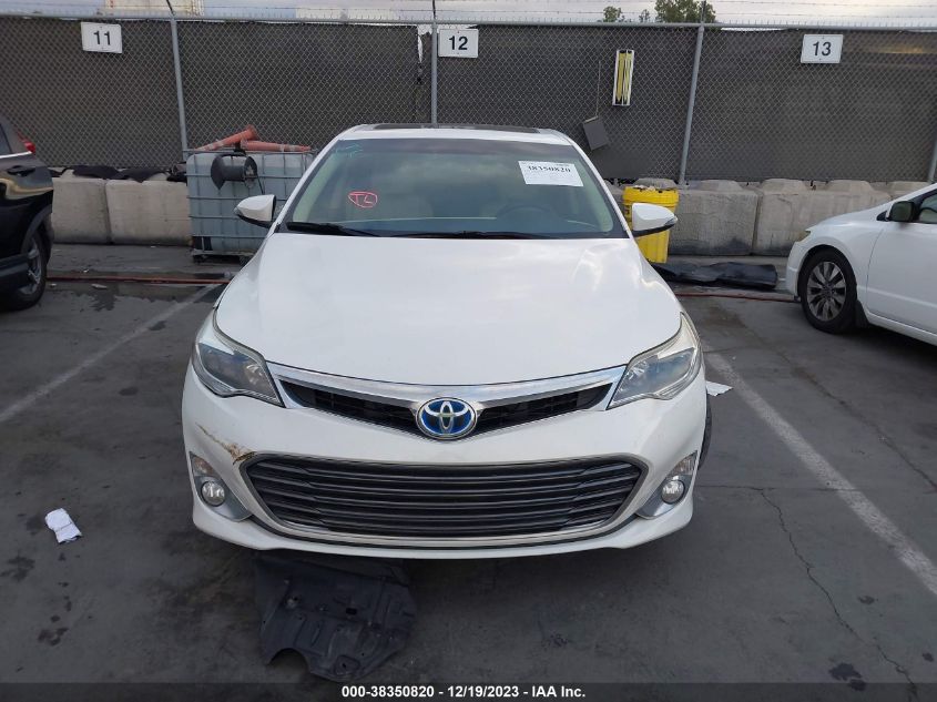 2013 Toyota Avalon Hybrid Xle Touring VIN: 4T1BD1EB7DU011861 Lot: 38350820