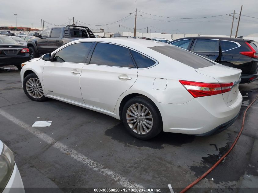 2013 Toyota Avalon Hybrid Xle Touring VIN: 4T1BD1EB7DU011861 Lot: 38350820