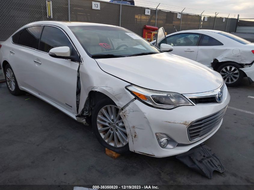 2013 Toyota Avalon Hybrid Xle Touring VIN: 4T1BD1EB7DU011861 Lot: 38350820