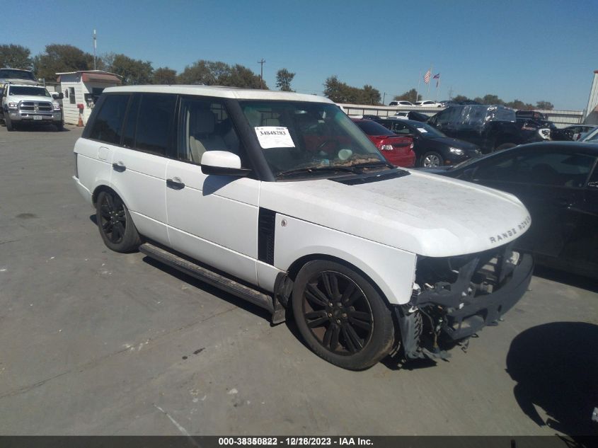 2011 Land Rover Range Rover Hse VIN: SALMF1D49BA346055 Lot: 38350822