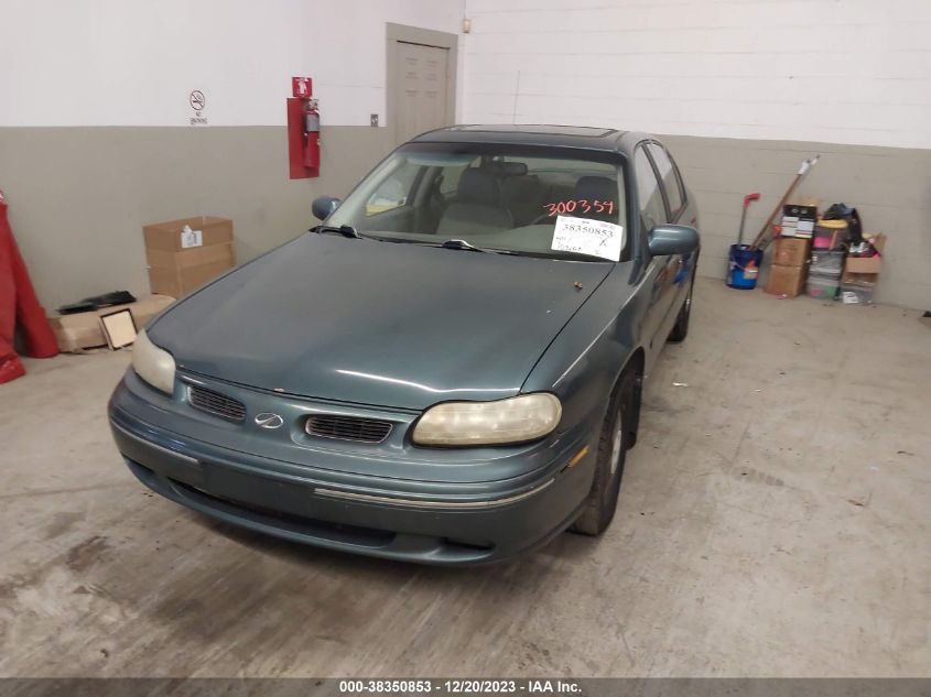 1999 Oldsmobile Cutlass Gls VIN: 1G3NG52J5X6300354 Lot: 38350853