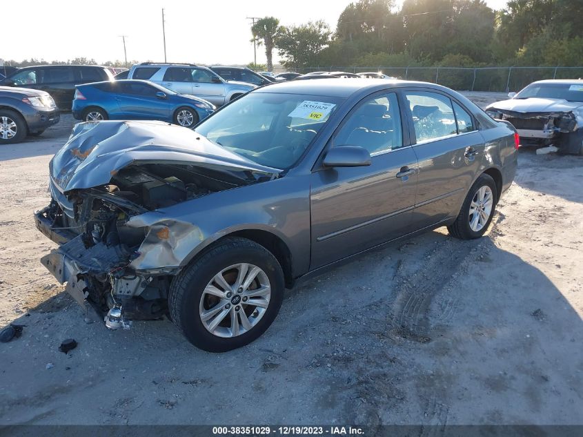 2009 Hyundai Sonata Gls VIN: 5NPET46C39H575537 Lot: 38351029