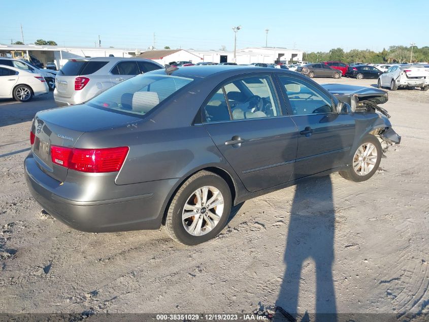 2009 Hyundai Sonata Gls VIN: 5NPET46C39H575537 Lot: 38351029