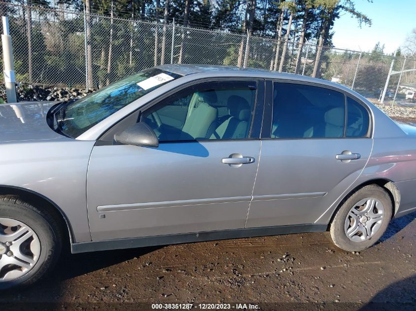 2007 Chevrolet Malibu Ls VIN: 1G1ZS58F27F307435 Lot: 38351287