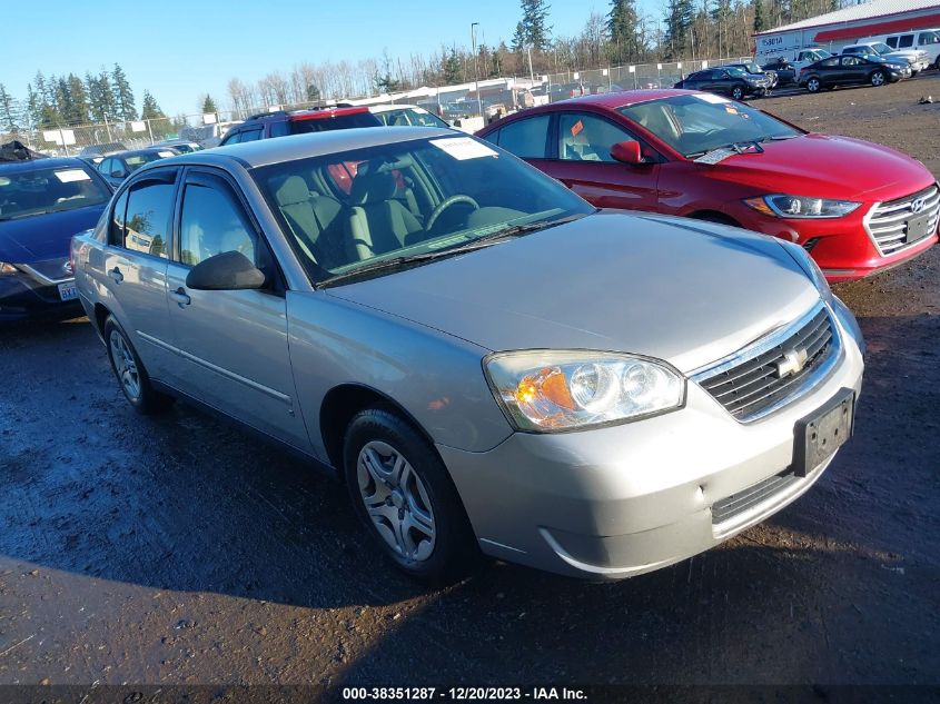 2007 Chevrolet Malibu Ls VIN: 1G1ZS58F27F307435 Lot: 38351287